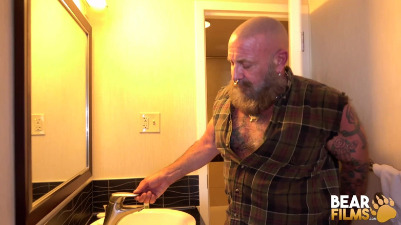 Bear Films: Bearfilms Inked Gay Beau Deco Gets Fucked After Rimjob by...