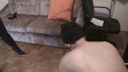 Femdom Austria: Cleaning naked
