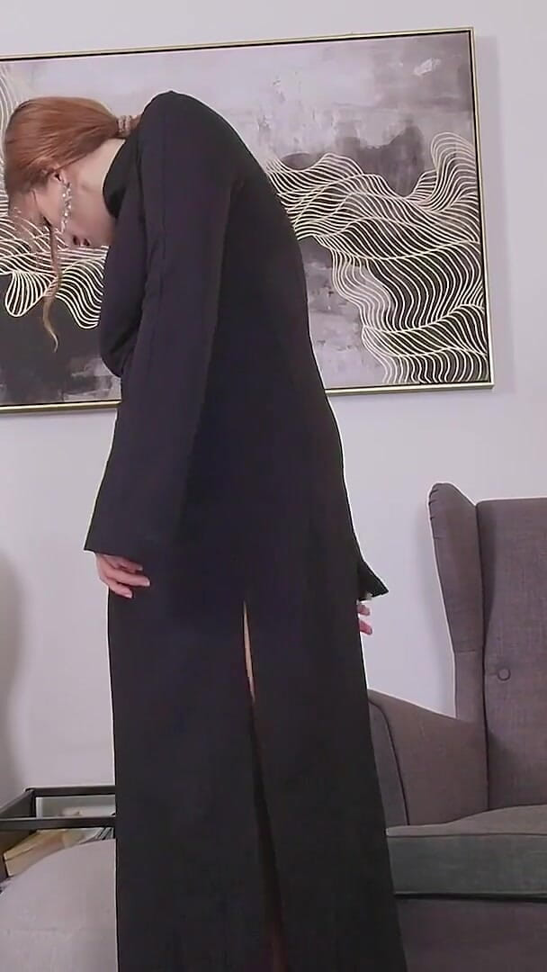 Aunt Judy's: Auntjudys - Busty Redhead MILF Anna Maria Shows off Her Long...