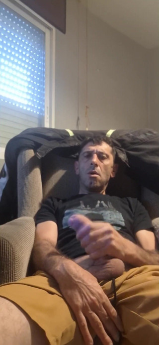 Crx2: Guy Masturbating on the Sofa