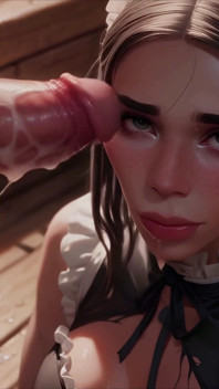 Ai Anime Maid Teen Mamada POV Y Facial Explosivo - Escenas De Follada Anal Dura