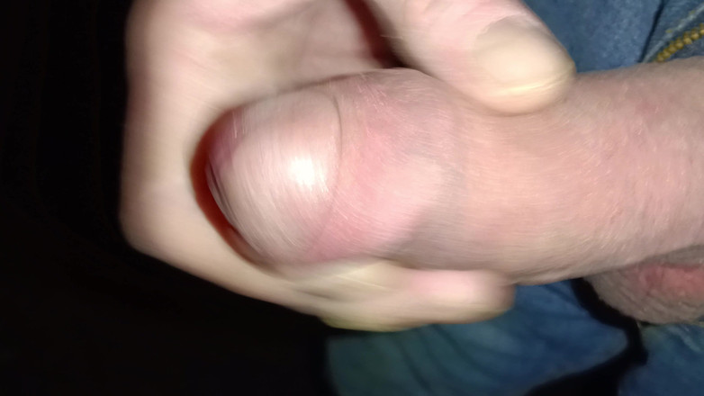 Rockardglans: Noční plavba, velký nesestříhaný penis honění a stříkání v lese -...