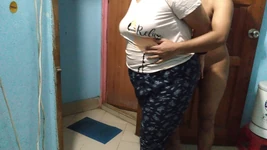 Bbw pakistana legata e scopata sborrata sul culo grosso - Aria Mia