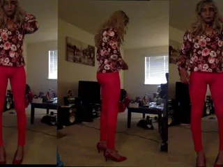 Red Pants and Heels