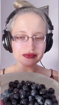 Asmr Borówka jedzenia - Asmr, Okulary, Giantess