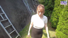 Far East pornography: Stuiterende I Cup Overname als een gewaagde schoonheid diep in...