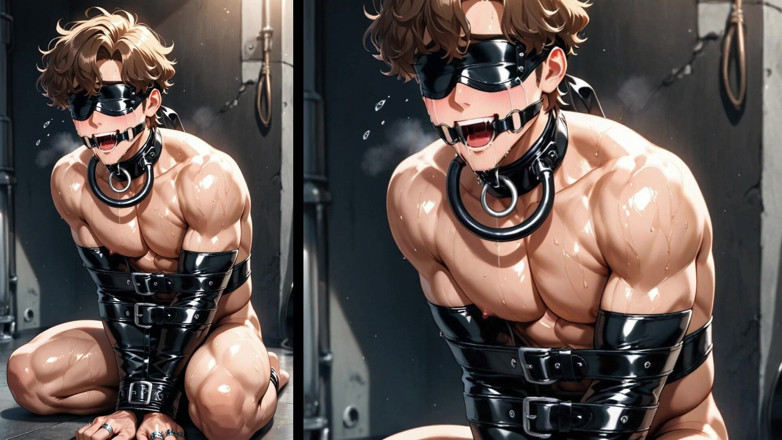 Real narrated fantasy Hentai: Un Hombre Twink De 22 años Disfruta De Cuerdas Apretadas Y...