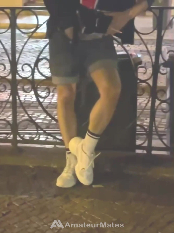 AmateurMates: Homemade Compilation of Amateur Boys Flashing Their Cock in the...