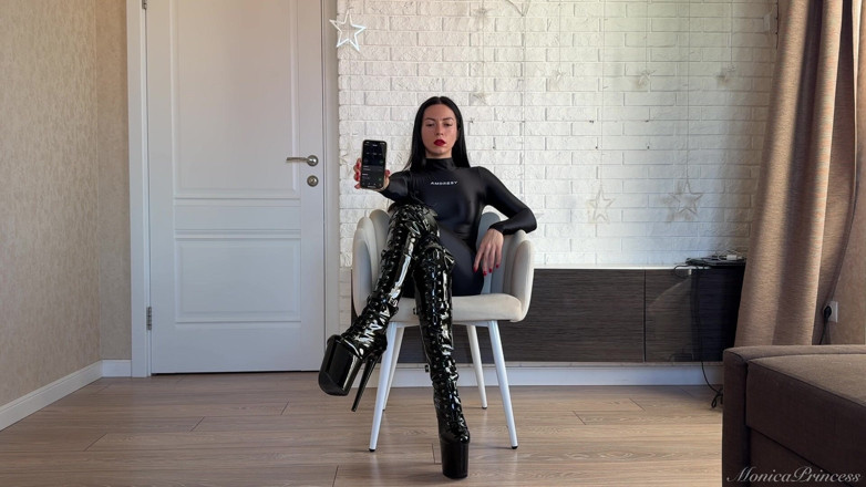 Princess Monica: Tick Tock, Slave Blackmail Fantasy Timer