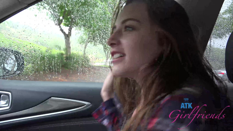 ATK Fans (Girlfriends): Kyler likes to stroke cock with her feet before fuck