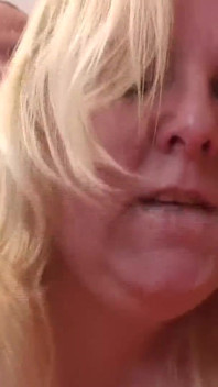 BBW gets fucked and sprayed with hot load