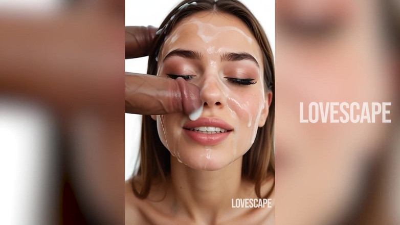 Lovescape: Intense Oral Session: Gagging, and Final Sticky Facial Reward