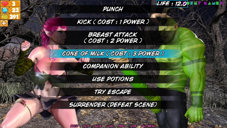 Porny Games: Dungeon Slaves v0.52 - piyasada iffetsiz elf (1)