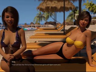 Dirty GamesXxX: Nigdy więcej gotówki: seksowna dziewczyna na plaży ep 6