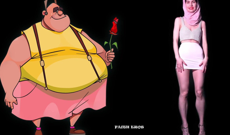Faith Eros: Fat shaming my Stepbrother