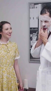 Stepdaughters Give a Sensual Erotic Massage with Happy Ending to Their Stepdads