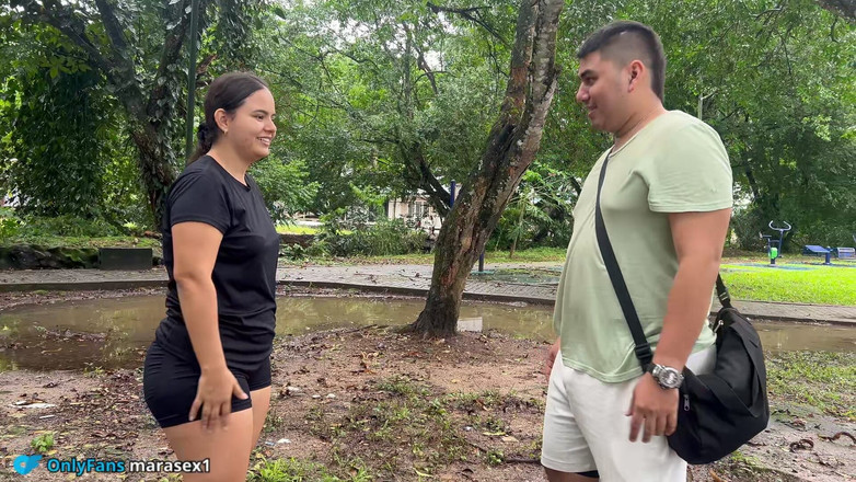 MaRaSexx: बड़ी गांड वाली लैटिना बड़े लंड वाले लड़के को चोदती है