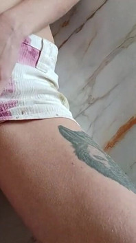 I Hid Behind the Closet so That My Neighbor Wouldn't See Me Masturbating