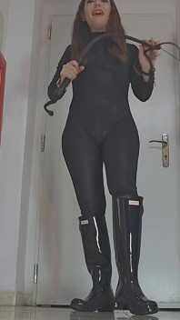 Bootslut Punishment and Squirting All Over Boots