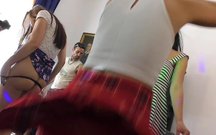 Leon Lambert: PANTIES OFF: No panties hot tight party girls dance and...