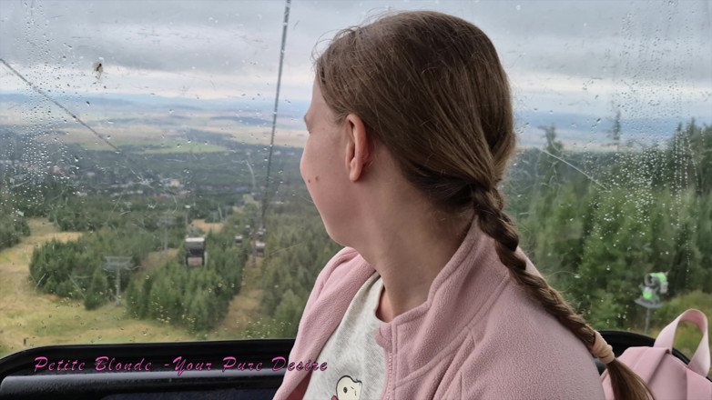 Petite blond your pure desire: Compilation Moments in Cable Car