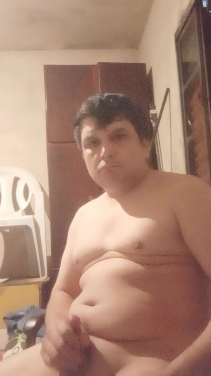 Claudio: All the Cum Spread on My Tits