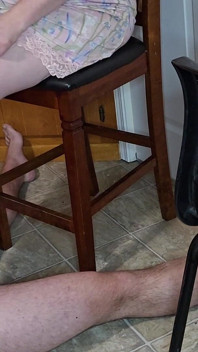 Gingers footjob-schlampe!