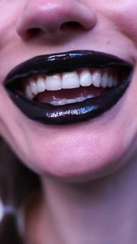 Get Lost in the Mesmerizing Gloss of My Phat, Gothic Lips as I Tease and Kiss You Into Submission
