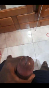 Masturbating in Front of Mirror