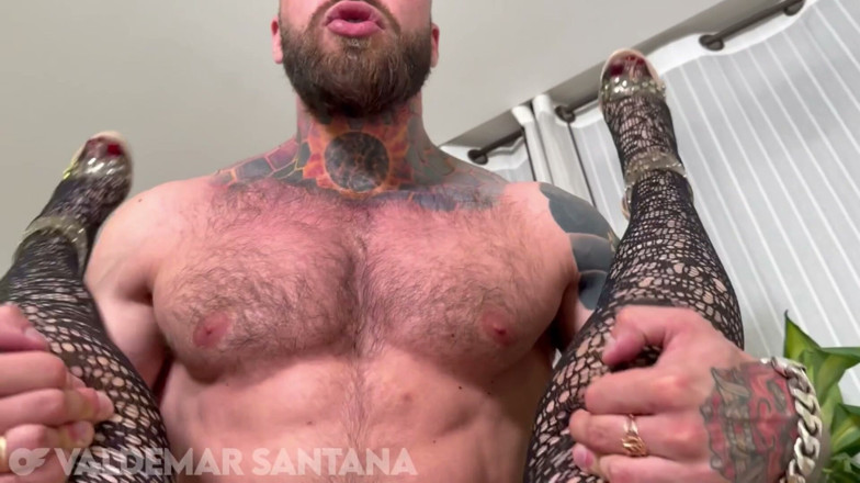 Jock fucks TS: POV Hot Trans in Glasses &amp; Lace Stockings Gets Her Ass...