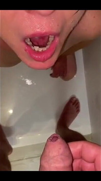 Compilation of Pee Into My Mouth
