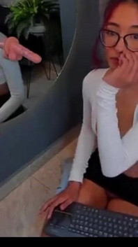 Sexo, buceta nua, masturbação, vermelho, peluda webcammodel