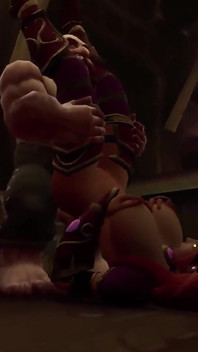 Nano si diverte con un elfo | Parodia di warcraft