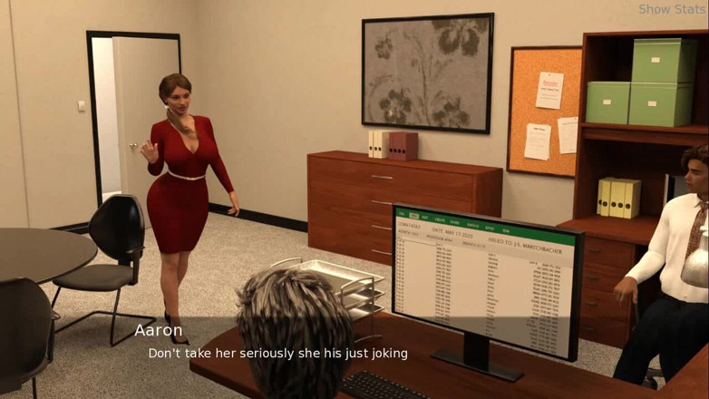 Dirty GamesXxX: Dự án cô vợ nóng bỏng: máy bay bà già nóng...