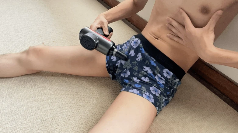 Conami: Japanese Man Lost in Intense, Sweaty Masturbation