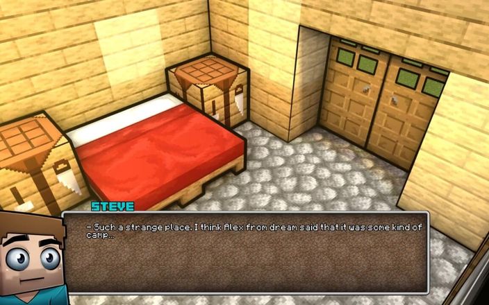 Visual Novel Collect LoveSkySan: Minecraft Horny Craft - partea 7 - Sex cu traderul de Loveskysanhentai