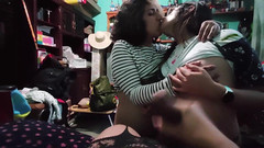 The naughty transgirls: 대물 자지를 따먹는 두 명의 계집애