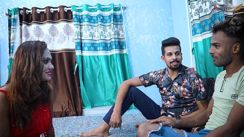 Desi Bold Movies: Desi Girlfriend Hardcore Threesome Fuck with Her Boyfriend and Boyfriend's...