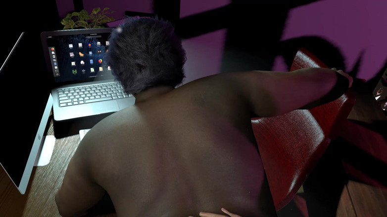 Wraith ward: Samantha beuken van de slaapkamer naar het kantoor