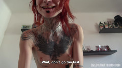 CzechAmateurs: 捷克素人 123 淫荡纹身素人