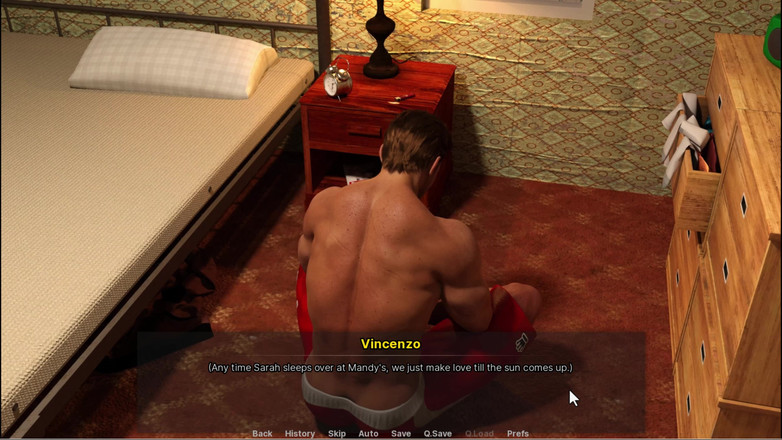 Johannes Gaming: 一个挣扎的士兵 7 莎拉给了我她的童贞，然后我莎拉和米娅一起在床上赤身裸体