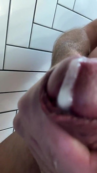 Cum Shot in the Shower