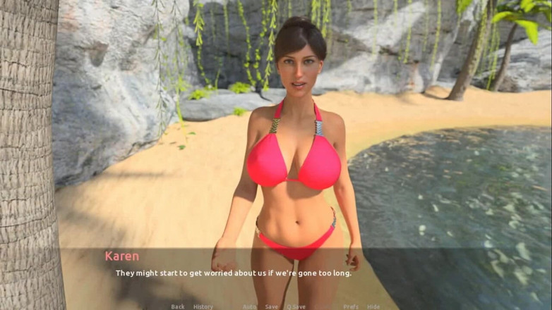 Dirty GamesXxX: Візит: Пляж і збуджені дівчата еп.37