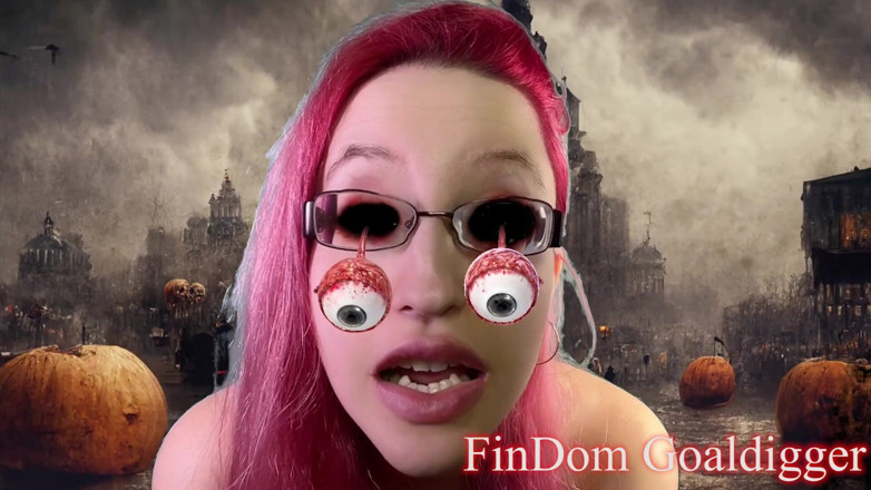 FinDom Goaldigger: Trasformazione dello schiavo del reddito di halloween