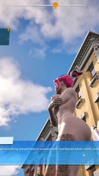 Giant Waifu wash simulator hratelnost část 1 - první úklidová práce pro Vellory