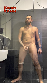 One Cumshot in the Shower and a Second One on My Boxers for a Fan