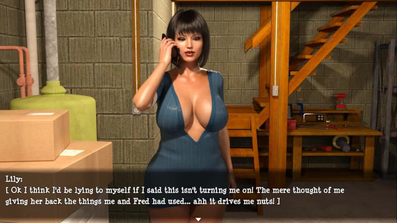 Dirty GamesXxX: Lily of the valley: hausfrau und eine dreckige stripperin