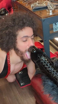 Kisses on My Boots and Dildo