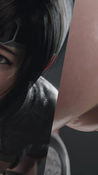 Yuffie Kisaragi Big Dick Sloppy Blowjob - Deep & Messy 3D Animation