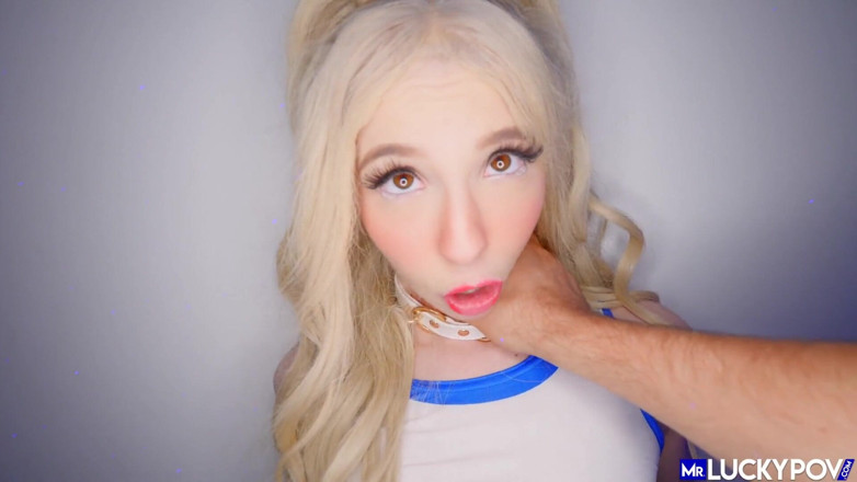 Mr.Lucky POV: Крошечную гибкую блондинку Kenzie Reeves растянули широко